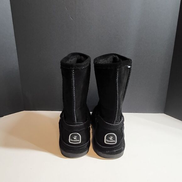 Bearpaw Black Winter Snow Boots - Picture 2 of 8